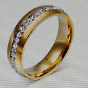 Women  Gold Plated Wedding ring